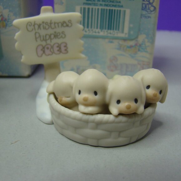 Precious Moments Lot of 3 Sugar Town 529516 528668 528064 grandfather puppies - Picture 2 of 11